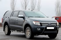 Ford Ranger 2011–2022 Predný ochranný rám WT022 Black (nerez) fotografia 2