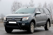 Ford Ranger 2011–2022 Predný ochranný rám WT022 Black (nerez) fotografia 3