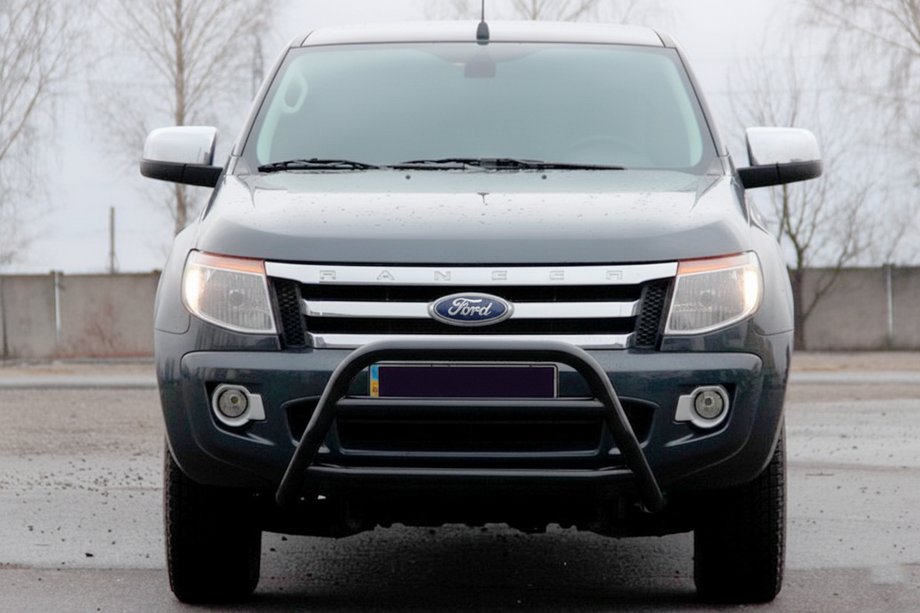 Ford Ranger 2011–2022 Predný ochranný rám WT022 Black (nerez) Image