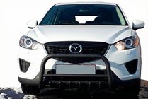 Mazda CX-5 2012–2017 Predný ochranný rám WT021 Black (nerez) fotografia 3