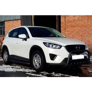 Predný ochranný rám WT021 Black (nerez) Mazda CX-5 2012–2017 fotografia 1