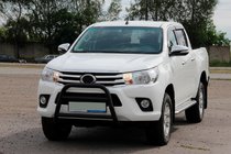 Toyota Hilux 2015– Predný ochranný rám WT023 Black (nerez) fotografia 2