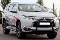 Mitsubishi Pajero Sport 2015– Kengurí rám WT008 Black (nerez) fotografia 3