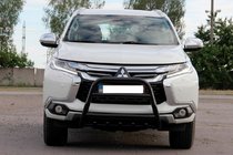 Mitsubishi Pajero Sport 2015– Kengurí rám WT008 Black (nerez) fotografia 4