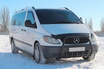 Mercedes Vito W639 2004–2014 Kengurú rám XL-WT025 Black (nerez) fotografia 1