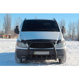 Kengurú rám XL-WT025 Black (nerez) Mercedes Vito W639 2004–2014 fotografia 2