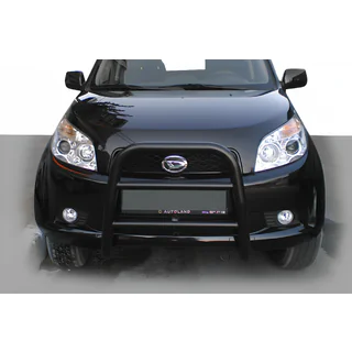 QT005 Black predný ochranný rám (nerez) Daihatsu Terios 2006–2017