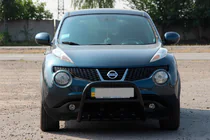 Nissan Juke 2010–2019 Predný ochranný rám QT012 Black (nerez) fotografia 1
