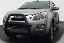 Isuzu D-Max 2011–2019 Predný ochranný rám QT008 Black (nerez) fotografia 1