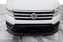 Volkswagen Crafter 2016– Predný ochranný rám ST085 Black (nerez) fotografia 3