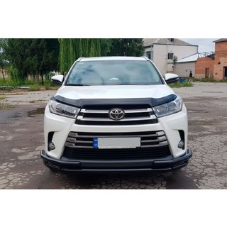 Predný ochranný rám ST-Special Black (nerez) Toyota Highlander 2013–2019