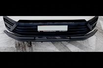 Volkswagen Crafter 2006–2016 Predný ochranný rám ST008 Black (nerezová oceľ) fotografia 1