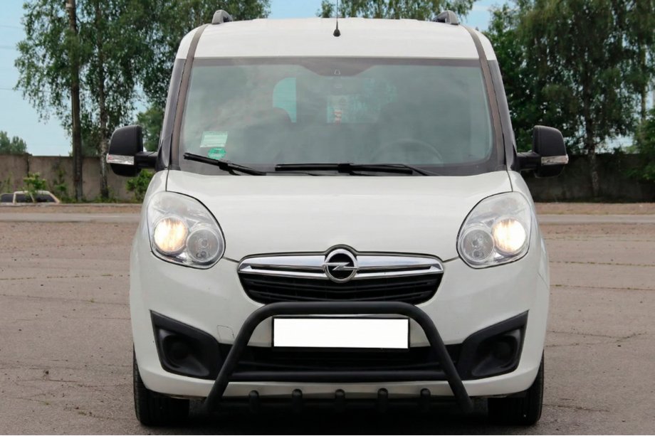 Opel Combo 2012–2018 Kengurín Black (nerez) Image