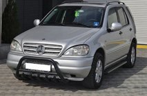 Mercedes ML W163 1997–2005 Kengurín Black (nerez) fotografia 3
