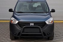 Renault Dokker 2013–2022 Predný ochranný rám WT006 Black (nerez) fotografia 1