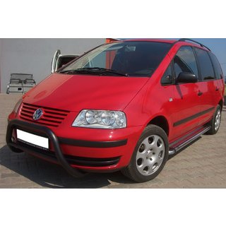 Predný ochranný rám WT005 Black (nehrdzavejúca oceľ) fotografia 1