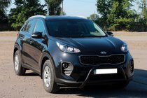 Kia Sportage 2015–2021 Bullbar WT006 Black (nerez) fotografia 2