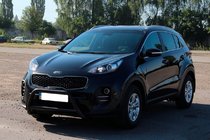 Kia Sportage 2015–2021 Bullbar WT006 Black (nerez) fotografia 5