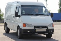 Ford Transit 1991–2000 Bullbar WT006 Black (nerez) fotografia 1
