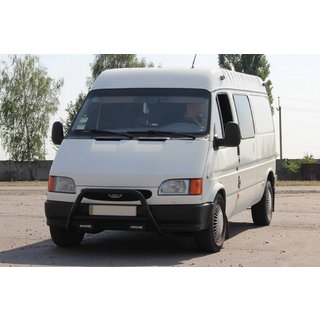 Bullbar WT006 Black (nerez) Ford Transit 1991–2000 fotografia 2