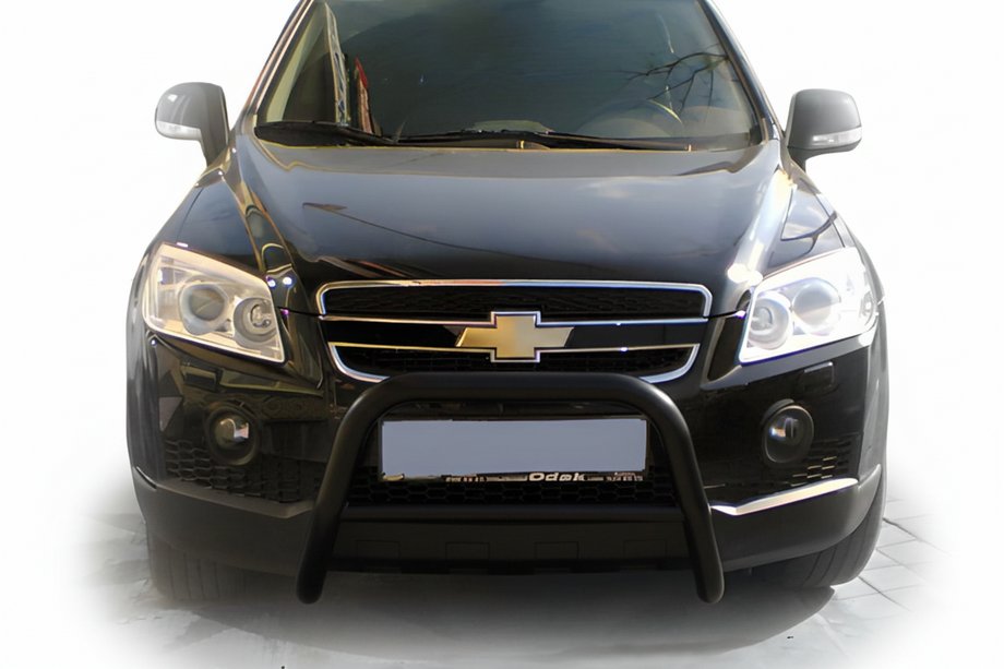 Chevrolet Captiva 2006–2019 Predný ochranný rám WT005 Black (nerez) Image