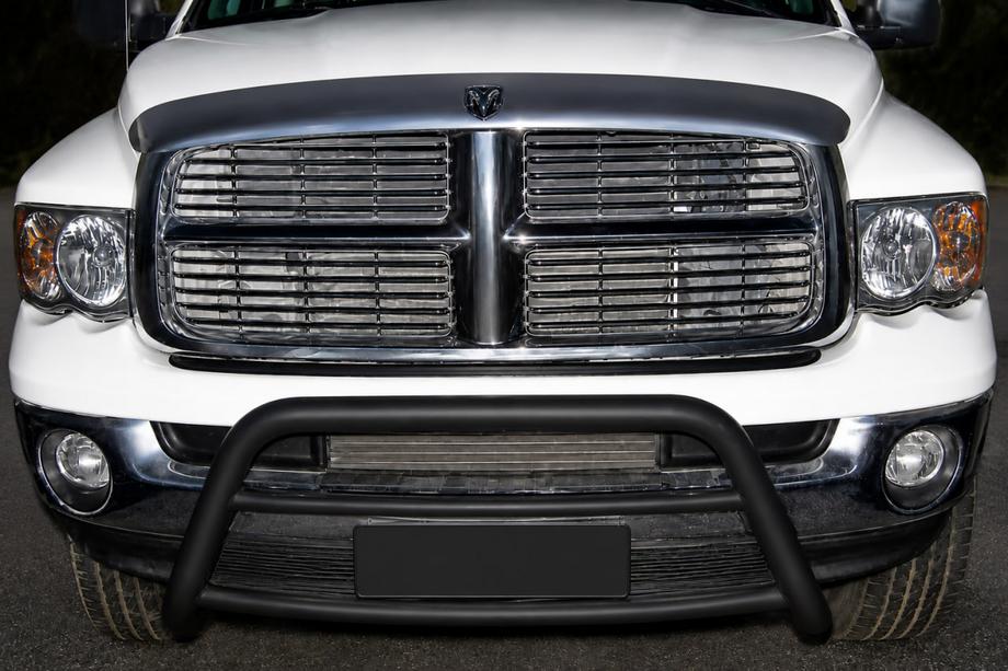 Dodge RAM (DR/DH/D1/DC/DM) 2002–2009 Predný ochranný rám WT005 Black (nerez) Image