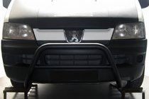 Fiat Ducato 1995–2006 Predný ochranný rám WT005 Black (nerez) fotografia 1