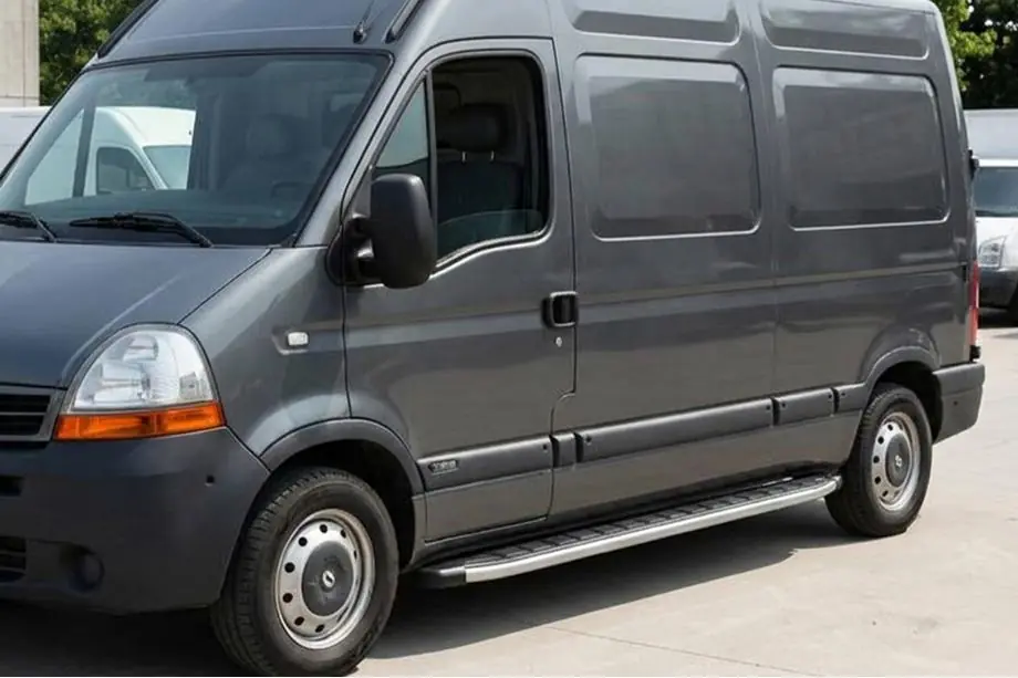 Renault Master 1998–2010 Bočné prahy Fullmond (2 ks, hliník) Image