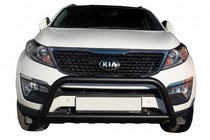 Kia Sorento II XM 2009–2014 Kengurin WT005 Black (nerez) fotografia 1
