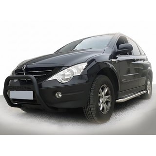 Predný ochranný rám WT005 Black (nehrdzavejúca oceľ) SsangYong Action 2005–2018