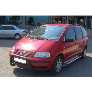 Predný ochranný rám WT005 Black (nehrdzavejúca oceľ) Ford Galaxy 1995–2006 fotografia 1