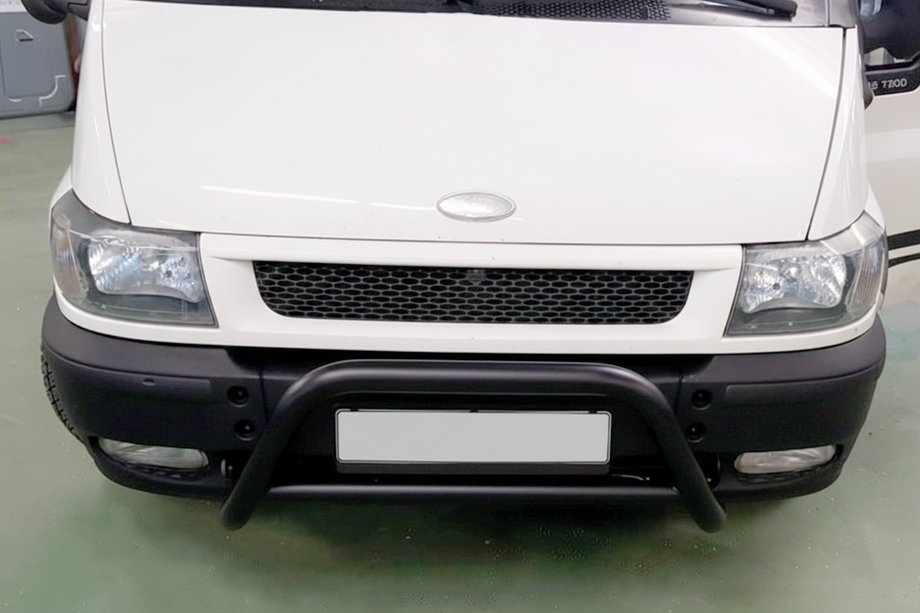 Ford Transit 2000–2014 Bullbar WT006 Black (nerez) Image