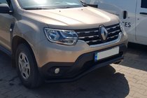 Dacia Duster 2018–2024 Predný ochranný rám WT008 Black (nerez) fotografia 4