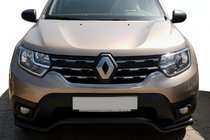 Renault Duster 2018–2024 Predný ochranný rám WT008 Black (nerez) fotografia 2
