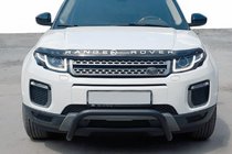 Range Rover Evoque 2012–2018 Predný ochranný rám WT005 Black (nehrdzavejúca oceľ) fotografia 3