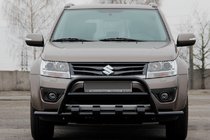 Suzuki Grand Vitara 2005–2017 Kengurín ST-WT-15 Black (nerez) fotografia 2