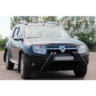 Predný ochranný rám (bullbar) Kelebek WT011 Black (nerezová oceľ) fotografia 1
