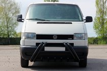 Volkswagen T4 Transporter 1990–2003 Predný ochranný rám (bullbar) Kelebek WT011 Black (nerezová oceľ) fotografia 1