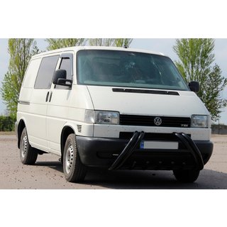 Predný ochranný rám (bullbar) Kelebek WT011 Black (nerezová oceľ) Volkswagen T4 Transporter 1990–2003 fotografia 2