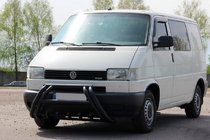 Volkswagen T4 Caravelle/Multivan 1990–2003 Predný ochranný rám (bullbar) Kelebek WT011 Black (nerezová oceľ) fotografia 3