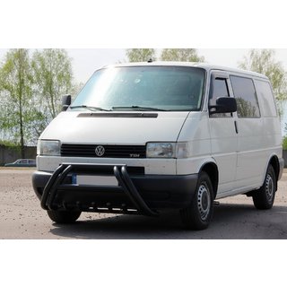 Predný ochranný rám (bullbar) Kelebek WT011 Black (nerezová oceľ) Volkswagen T4 Caravelle/Multivan 1990–2003 fotografia 3