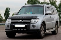 Mitsubishi Pajero Wagon IV 2006–2021 Predný ochranný rám ST015-13 Black (nerez) fotografia 3