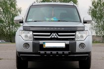 Mitsubishi Pajero Wagon IV 2006–2021 Predný ochranný rám ST015-13 Black (nerez) fotografia 2