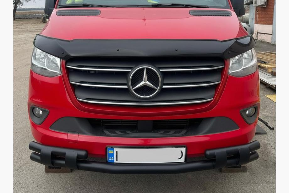 Mercedes Sprinter W907/W910 2018– Predný spodný oblúk Shark Black Image