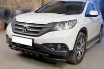 Honda CRV 2012–2016 Predný ochranný rám Shark Black (nerez) fotografia 1