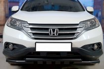 Honda CRV 2012–2016 Predný ochranný rám Shark Black (nerez) fotografia 2