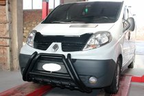 Nissan Primastar 2002–2014 Predný ochranný rám F1-01 Black (nerez) fotografia 3