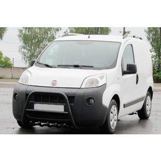 Bullbar WT006 Black (nerez) Fiat Fiorino/Qubo 2008–2024 fotografia 3