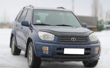 Toyota Rav 4 2001–2005 Predný ochranný rám ST014-1 Black (nerez) fotografia 2