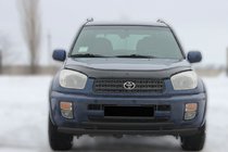Toyota Rav 4 2001–2005 Predný ochranný rám ST014-1 Black (nerez) fotografia 1